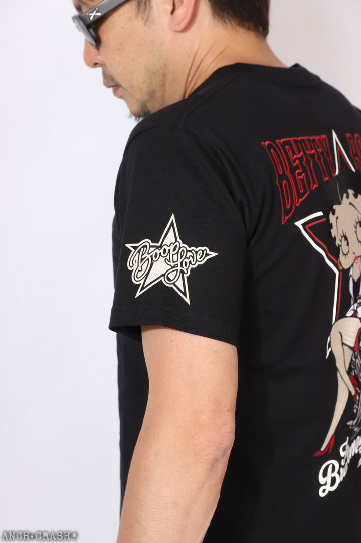 BETTY BOOP（ベティ ブープ） The BRAVE-MAN 半袖Tシャツ BBB-2528