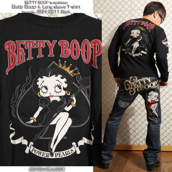 BETTY BOOP（ベティ ブープ） 24h限定P最大14倍!1/13pm23:59迄 ロンTEE