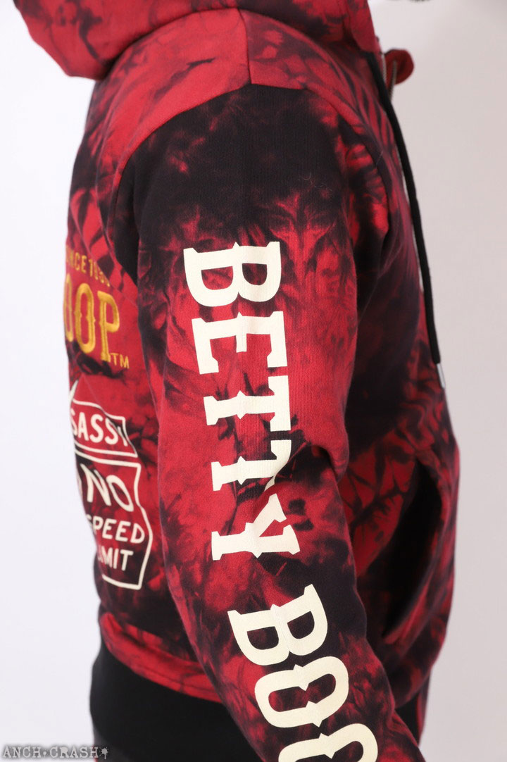 BETTY BOOP（ベティ ブープ） BETTY BOOP FULL-ZIP パーカー BBN-2605