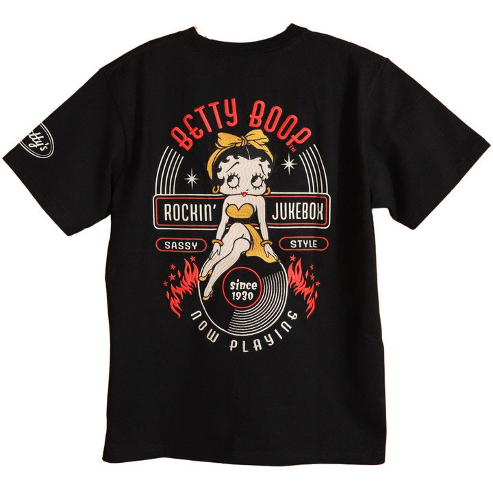 BETTY BOOP（ベティ ブープ） 24h限定pMAX17倍!5/13pm23:59迄 半袖TEE