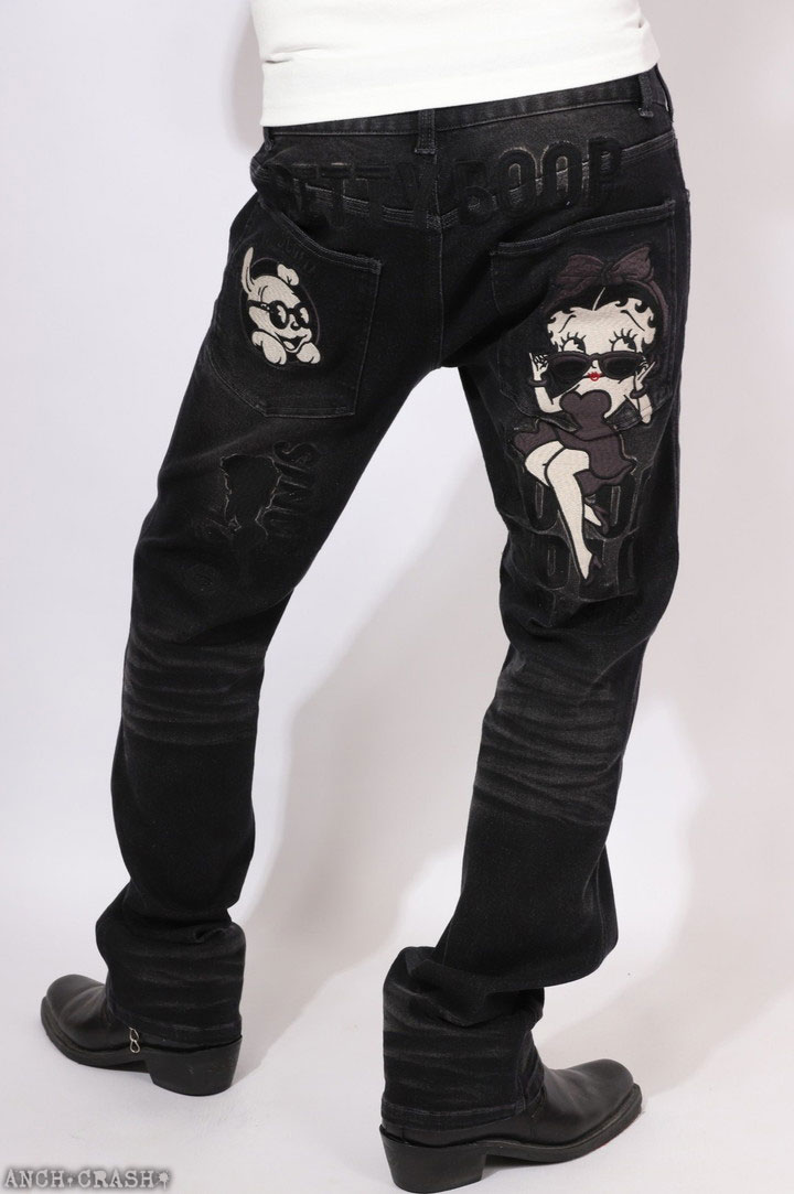 BETTY BOOP（ベティ ブープ） ストレッチ デニムパンツ BBN-2623 