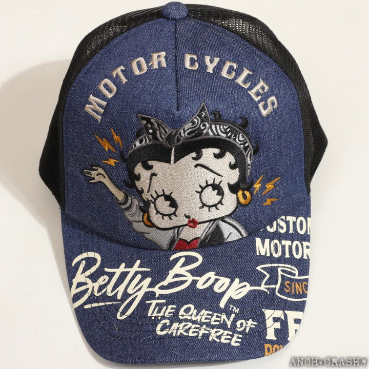BETTY BOOP（ベティ ブープ） ツイル メッシュキャップ BBN-2625
