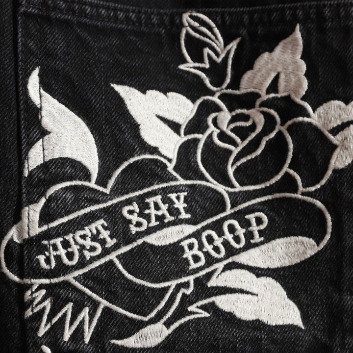 Ed Hardy（エド・ハーディー） BETTY BOOP×Ed Hardy デニムパンツ BED