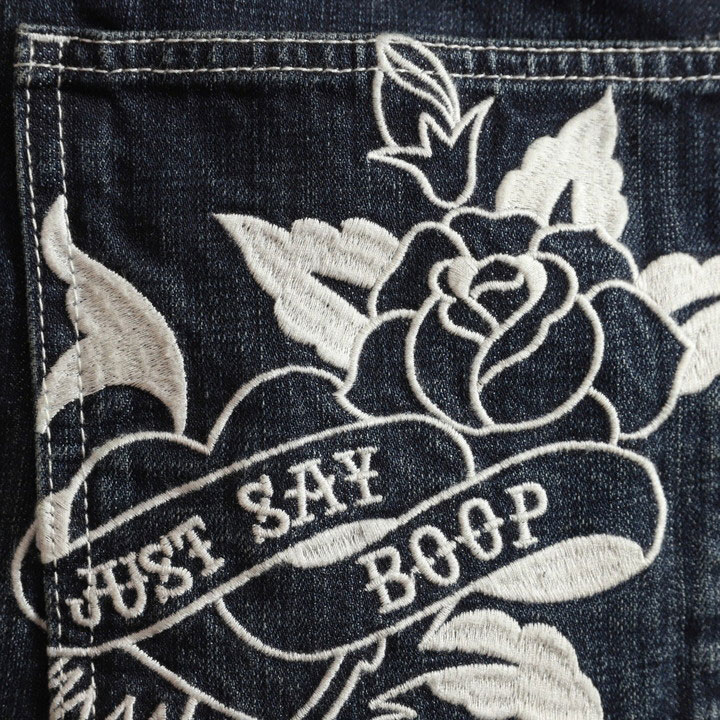 Ed Hardy（エド・ハーディー） BETTY BOOP×Ed Hardy デニムパンツ BED