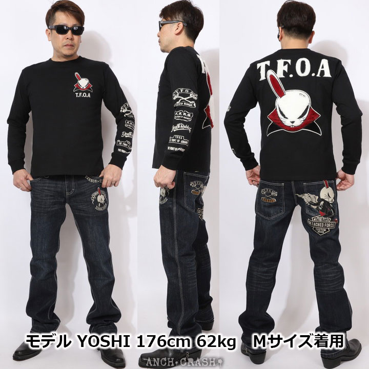 CROWS（クローズ） WORST T.F.O.A デスラビット ロンTEE CRLT-2601
