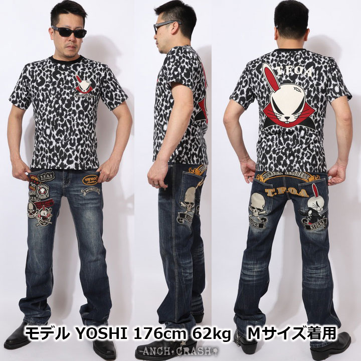 CROWS（クローズ） WORST デスラビット 半袖Tシャツ CRST-2301 CROWS