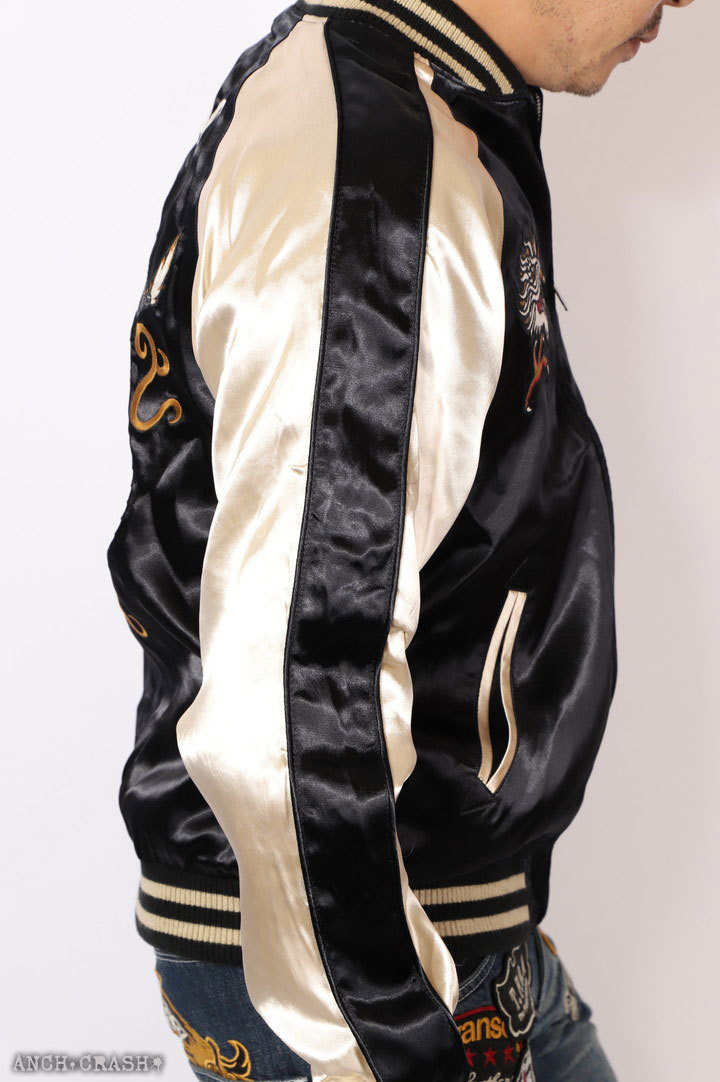 VANSON クローズ WORST リバーシブル スカジャン CRV-2121 坊屋 VANSON クローズ WORST リバーシブル スカジャン CRV-2121 坊屋