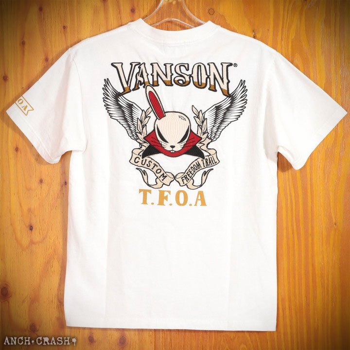 VANSON クローズ WORST デスラビット 半袖Tシャツ CRV-2305 バンソン 