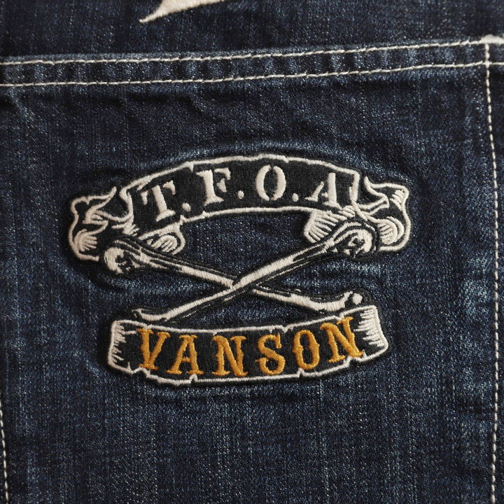 VANSON（バンソン） クローズ WORST T.F.O.A デスラビット デニム