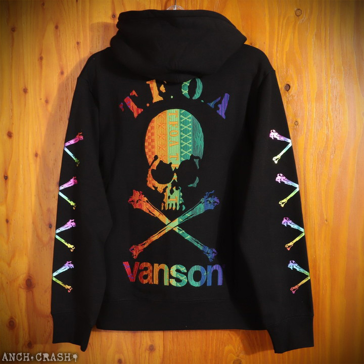 VANSON（バンソン） クローズ WORST T.F.O.A ZIPパーカー CRV-2601