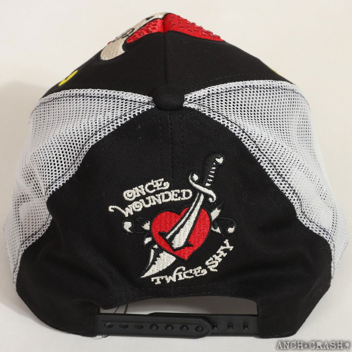 24h限定P最大18倍!6/3pm23:59迄 Ed Hardy エドハーディー ツイルメッシュCAP EDH-2415 刺繍 プリント ラインストーン | Ed Hardy | 07