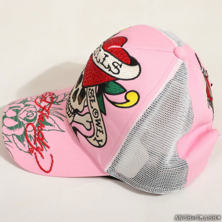 24h限定P最大18倍!6/3pm23:59迄 Ed Hardy エドハーディー ツイルメッシュCAP EDH-2415 刺繍 プリント ラインストーン | Ed Hardy | 11