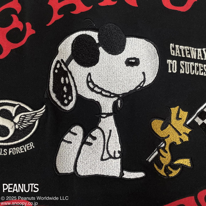 Flag staff FLAG STAFF SNOOPY コラボ 半袖 パーカー 452097
