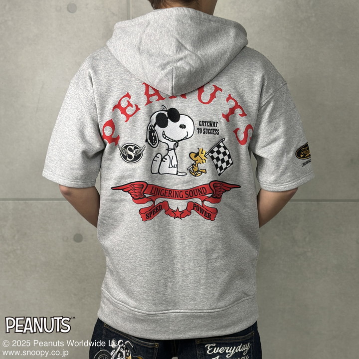 Flag staff FLAG STAFF SNOOPY コラボ 半袖 パーカー 452097 フラッグ  