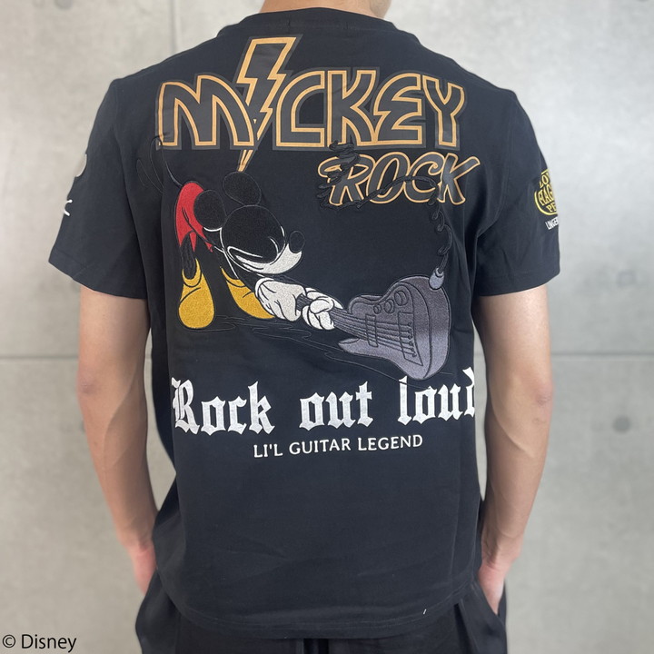 FLAG STAFF ミッキーマウス 半袖 Tシャツ (452510) 【送料無料】フラッグスタッフ MICKEY MOUSE 刺繍 Flag staff（フラッグスタッフ） ミッキーマウス 半袖 Tシャツ 452510