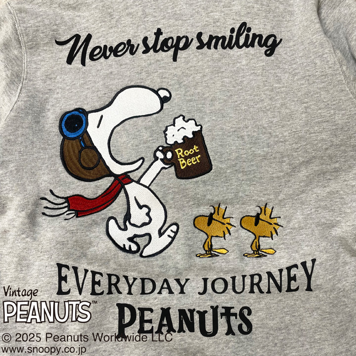 24h限定P最大16倍!2/5pm23:59迄 FLAG STAFF SNOOPY コラボ PEANUTS ROOT BEER パーカー 461012 フラッグスタッフ スヌーピー