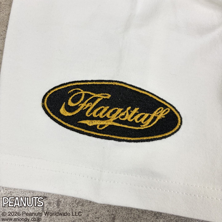 Flag staff（フラッグスタッフ） FLAG STAFF SNOOPY コラボ 半袖 T