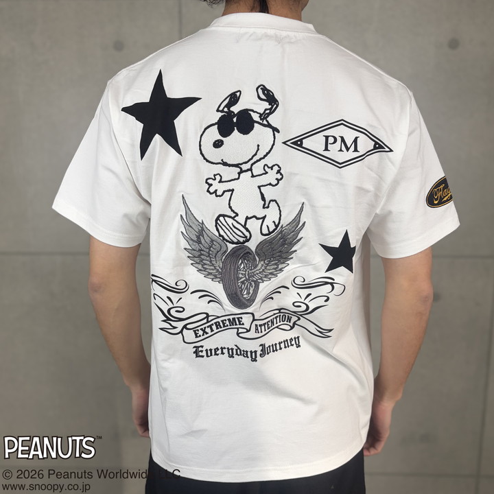 Flag staff（フラッグスタッフ） FLAG STAFF SNOOPY コラボ 半袖 T 