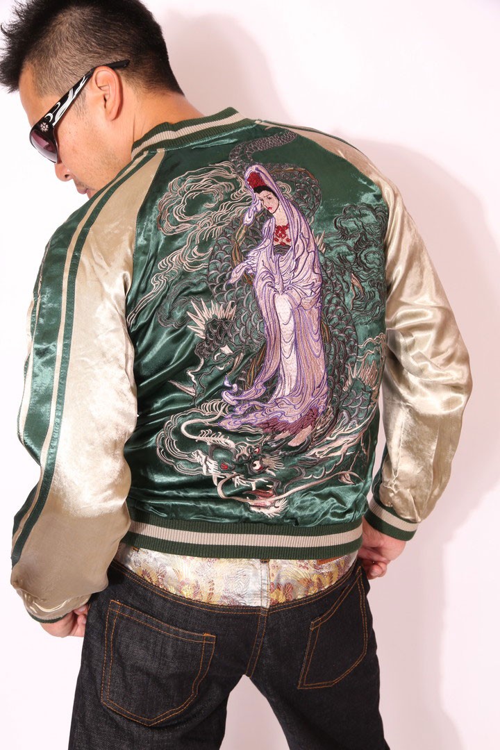 SATORI 24h限定P最大20.5倍!12/7pm23:59迄 さとり 龍頭観音 和柄 刺繍