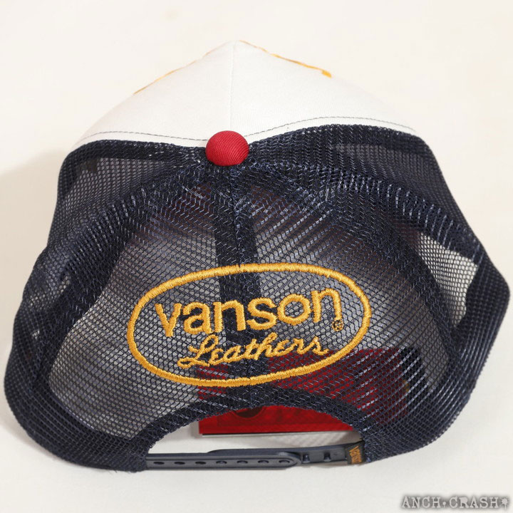 VANSON HONDA ツイルメッシュキャップ HRV-2408 刺繍 バンソン ホンダ｜anch-crash｜08