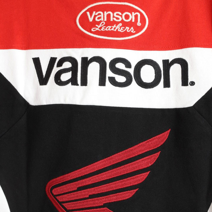 VANSON（バンソン） 【年末年始も毎日出荷】VANSON HONDA 半袖TEE HRV