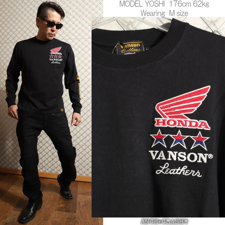 VANSON（バンソン） 24h限定P最大17倍!1/11pm23:59迄 VANSON HONDA
