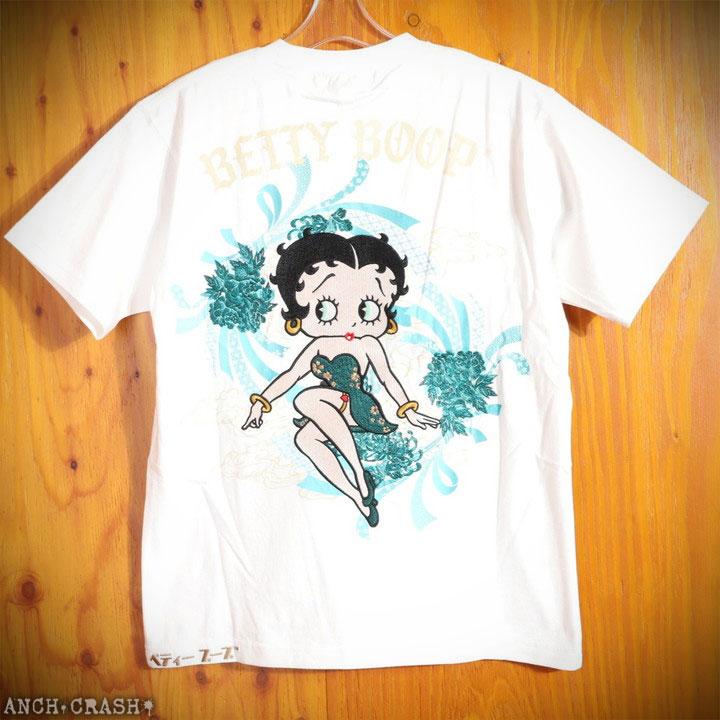 絡繰魂 ベティブープ コラボ 半袖 Tシャツ (252081) 【送料無料】 カラクリ BETTY BOOP 24h限定P最大14倍!1/13pm23:59迄 絡繰魂 ベティブープ コラボ 半袖 T