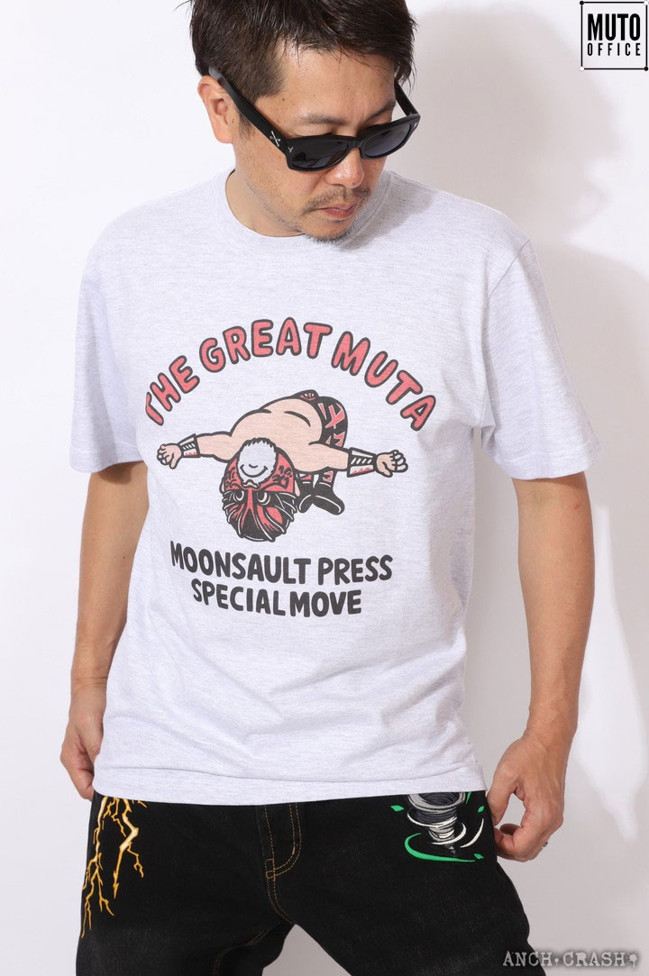 24h限定P最大16倍!9/25pm23:59迄 グレート・ムタ(Great Muta)ムーンサルトプレス 半袖 Tシャツ KMST-2302 グレートムタ 武藤敬司 プロレス |  | 18