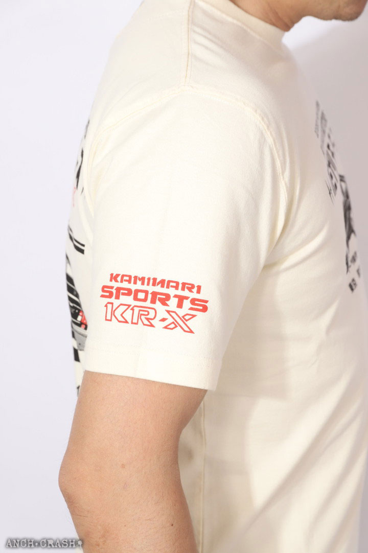 カミナリ サイバースポーツ 半袖 Tシャツ KMT-230 雷 KAMINARI エフ商会 旧車｜anch-crash｜21