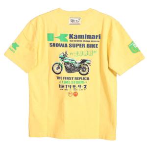 カミナリ 1st レプリカ 半袖 Tシャツ KMT-234 雷 KAMINARI エフ商会 旧車
