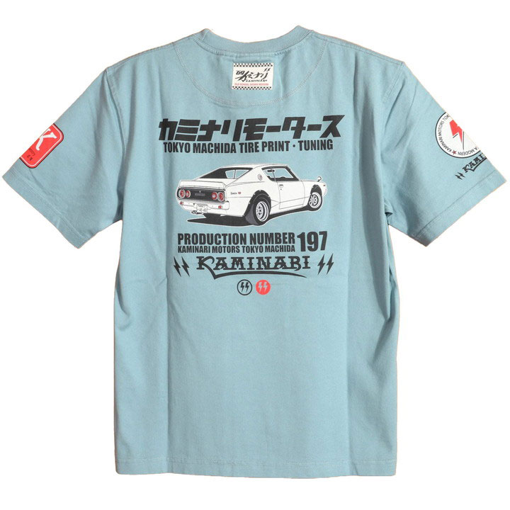 在庫限りセールSALE30%off カミナリ『ケンメリGTR』半袖 Tシャツ KMT