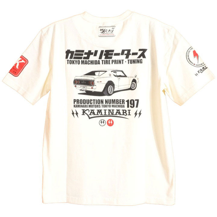 【激レア】旧車會Tシャツ 楽天市場】カミナリ半袖Tシャツ KMT-186 Classic3298 ミニ