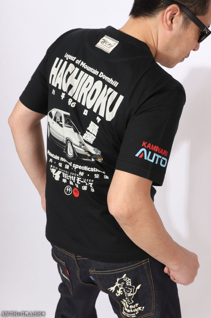 雷家族　kaminari kazoku tシャツ ☆KAMINARI-KAZOKU☆雷家族☆Tシャツ☆HIP HOP☆L☆ブラック