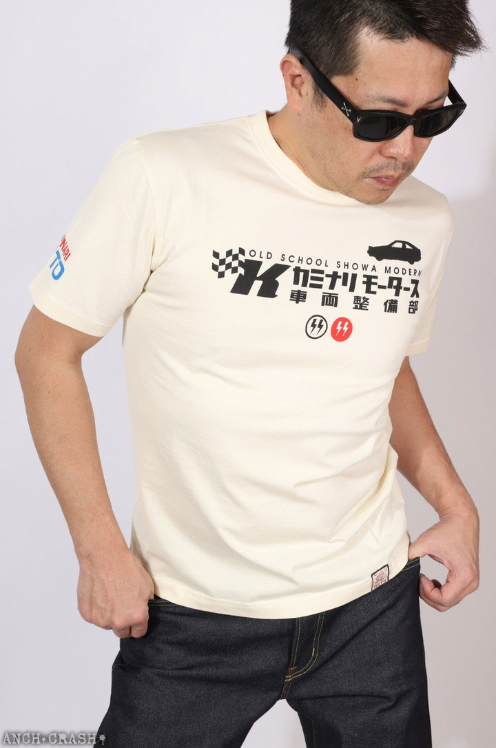 24h限定P最大15倍!12/1pm23:59迄 カミナリ HACHIROKU 半袖 Tシャツ KMT