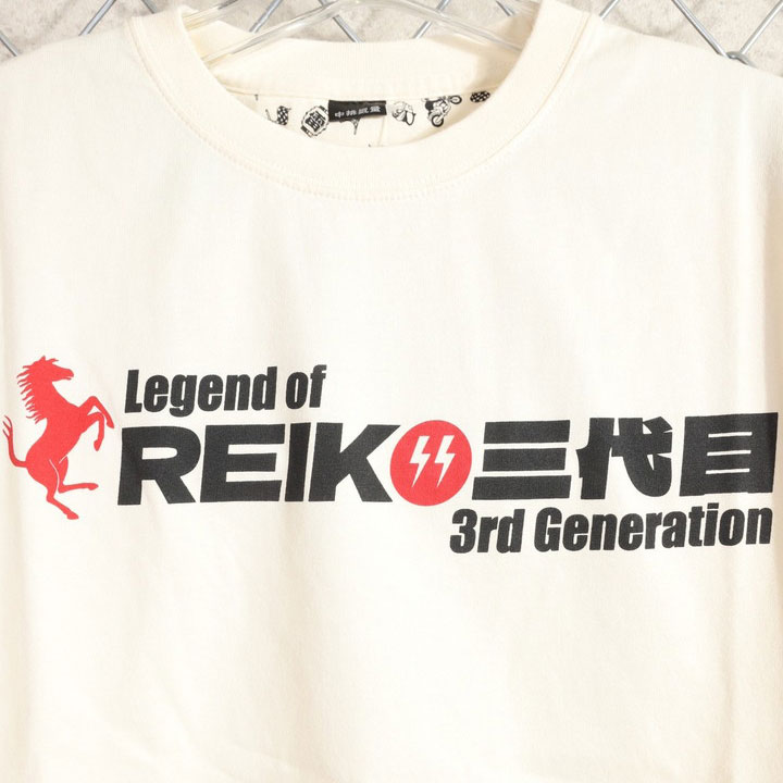 カミナリ『じゃじゃ馬』半袖 Tシャツ KMT-266 雷 KAMINARI エフ商会 旧
