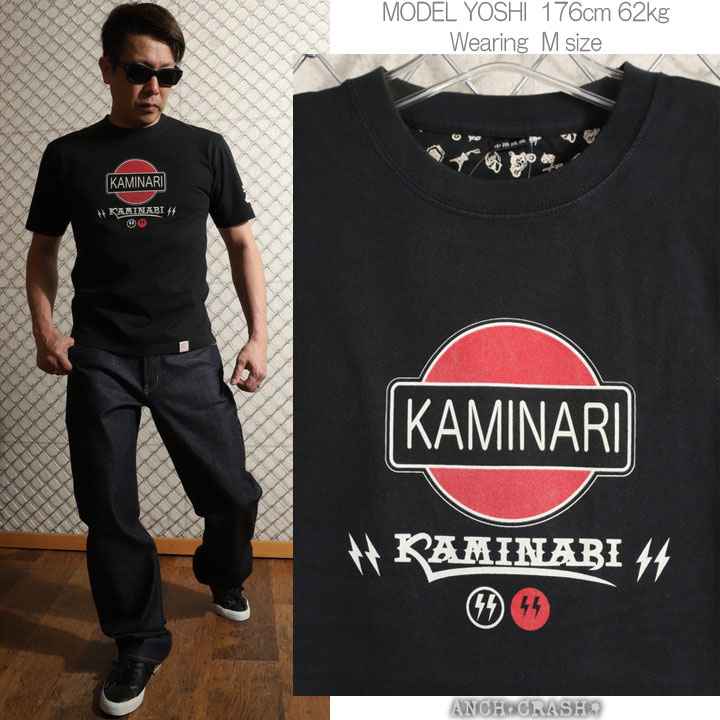 24h限定pMAX13.5倍!7/20pm25:59迄 カミナリ『TOKIO』半袖 Tシャツ KMT