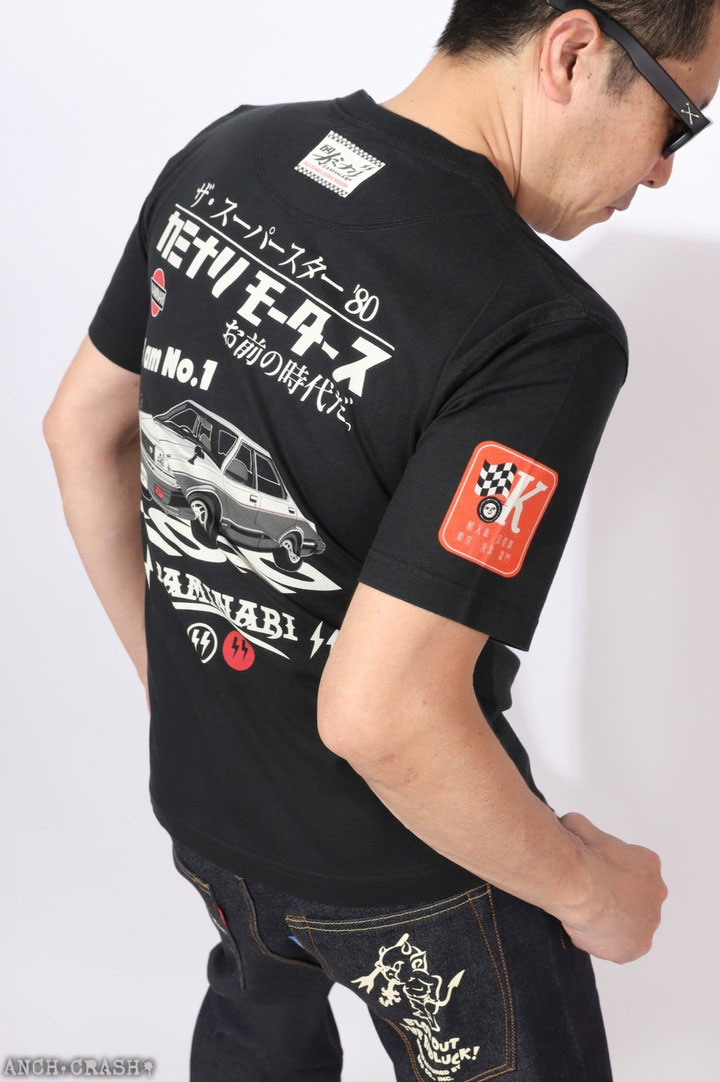 72h限定pMAX17.5倍!6/21pm23:59迄 カミナリ『TOKIO』半袖 Tシャツ KMT