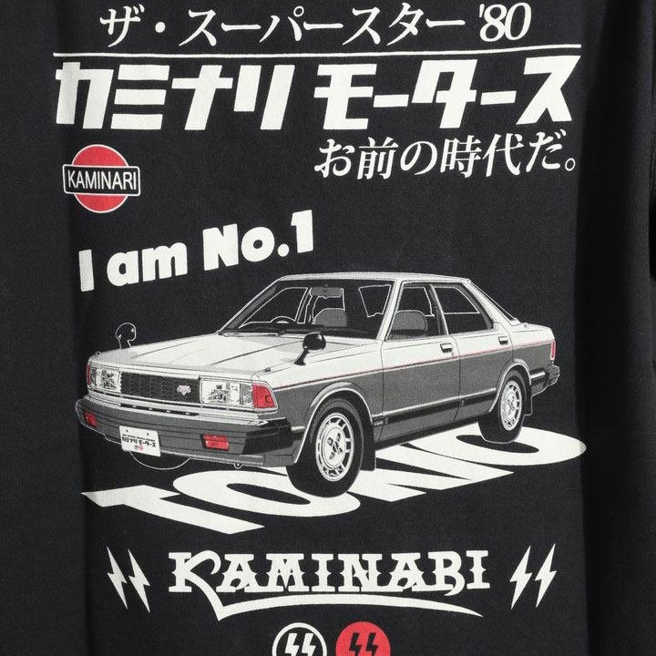 24h限定pMAX13.5倍!7/20pm25:59迄 カミナリ『TOKIO』半袖 Tシャツ KMT