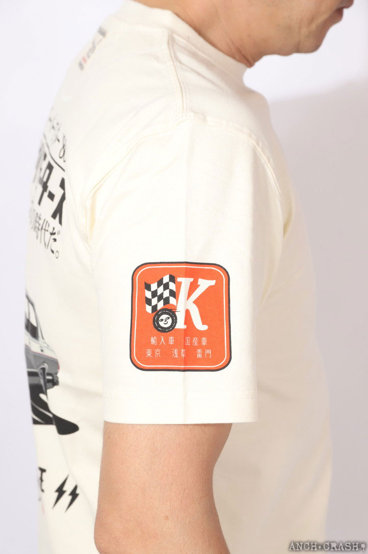 72h限定pMAX17.5倍!6/21pm23:59迄 カミナリ『TOKIO』半袖 Tシャツ KMT
