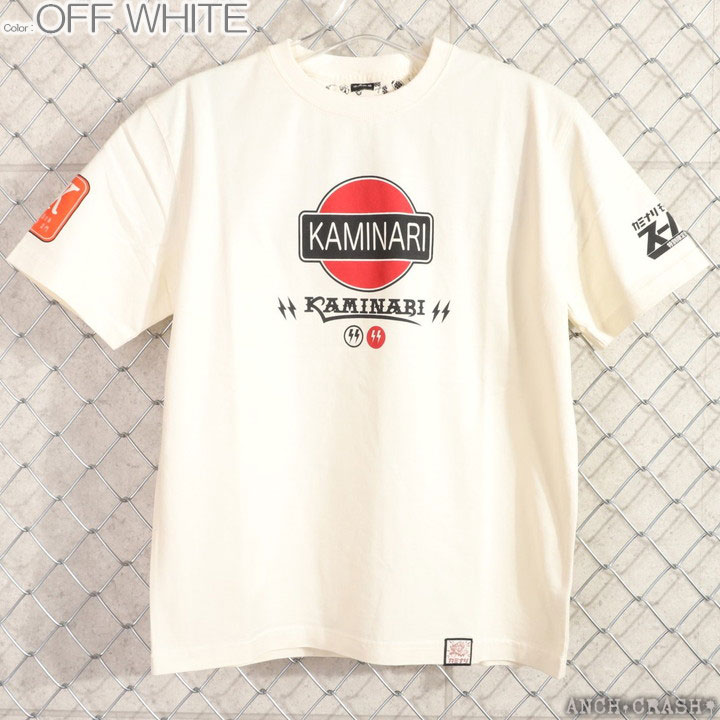 24h限定pMAX13.5倍!7/20pm25:59迄 カミナリ『TOKIO』半袖 Tシャツ KMT