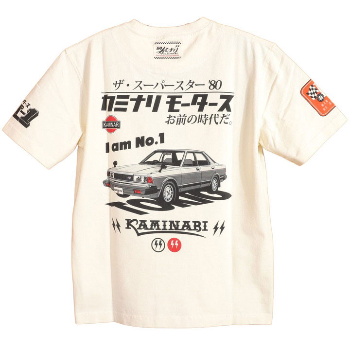 72h限定pMAX17.5倍!6/21pm23:59迄 カミナリ『TOKIO』半袖 Tシャツ KMT