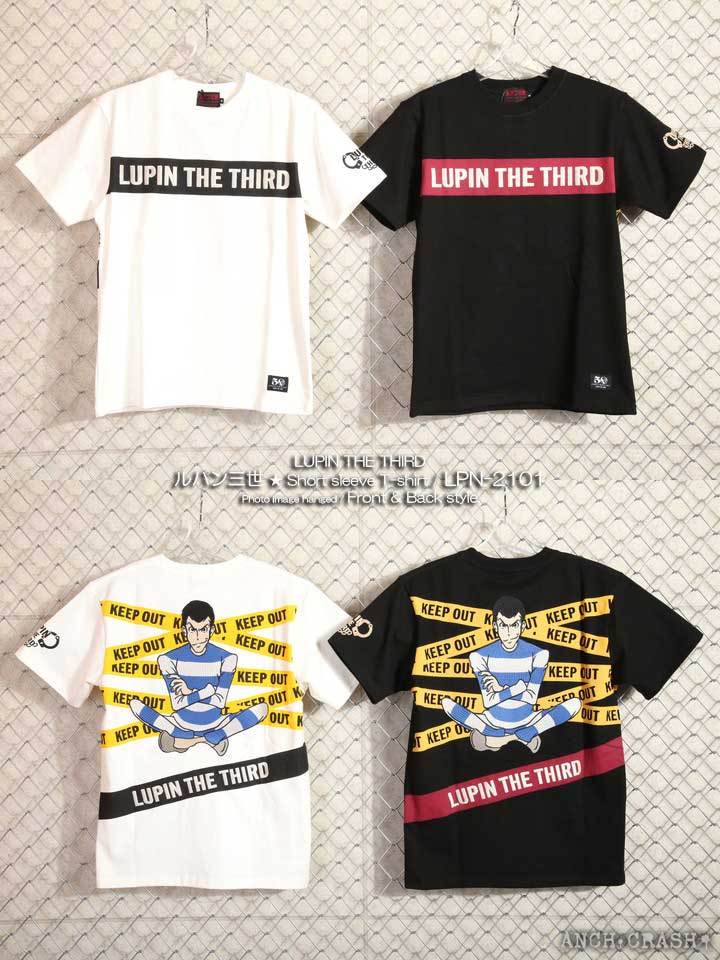 24h限定P最大17倍!9/1pm23:59迄 ルパン三世 KEEP OUT 半袖Tシャツ LPN-2101 LUPIN THE THIRD 刺繍  TEE : lpn-2101 : ANCH CRASH - 通販 - Yahoo!ショッピング