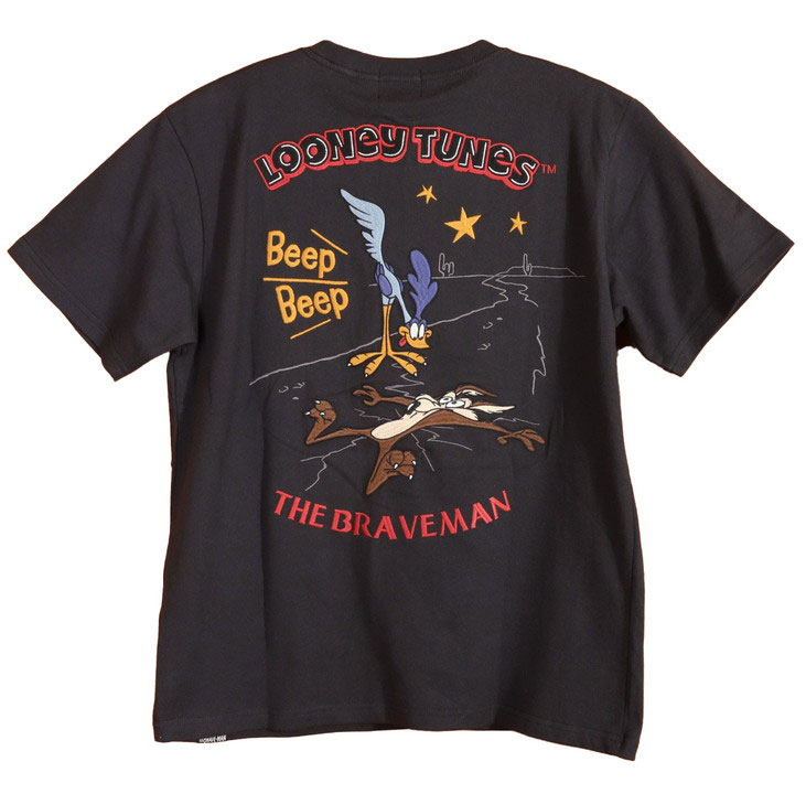 The BRAVE-MAN × LOONEY TUNES 半袖Tシャツ LTB-2408 ブレイブマ...
