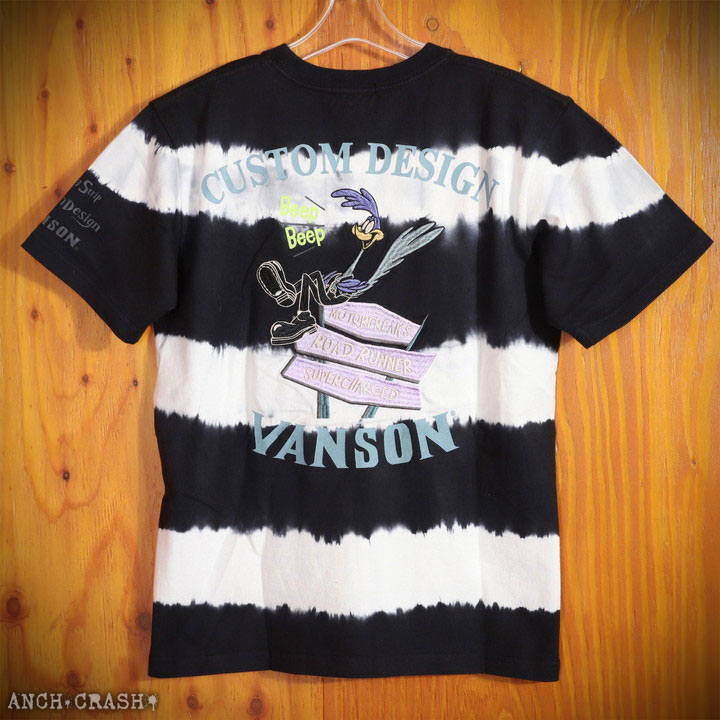 VANSON ルーニー・テューンズ コラボ ROAD RUNNER 半袖Tシャツ LTV-2206 バンソン LOONEY TUNES 刺繍 : ltv -2206 : ANCH CRASH - 通販 - Yahoo!ショッピング