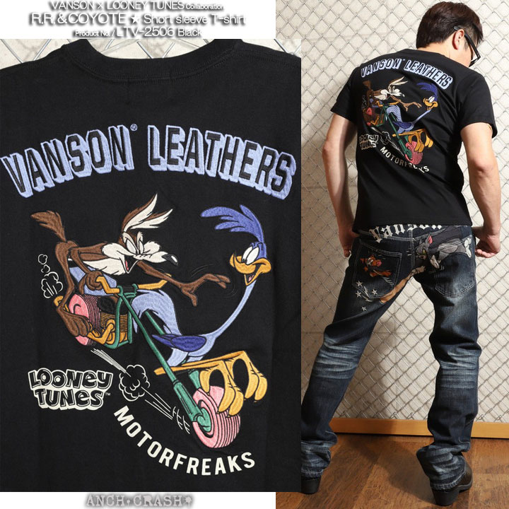VANSON（バンソン） ルーニー・テューンズ コラボ 半袖Tシャツ LTV