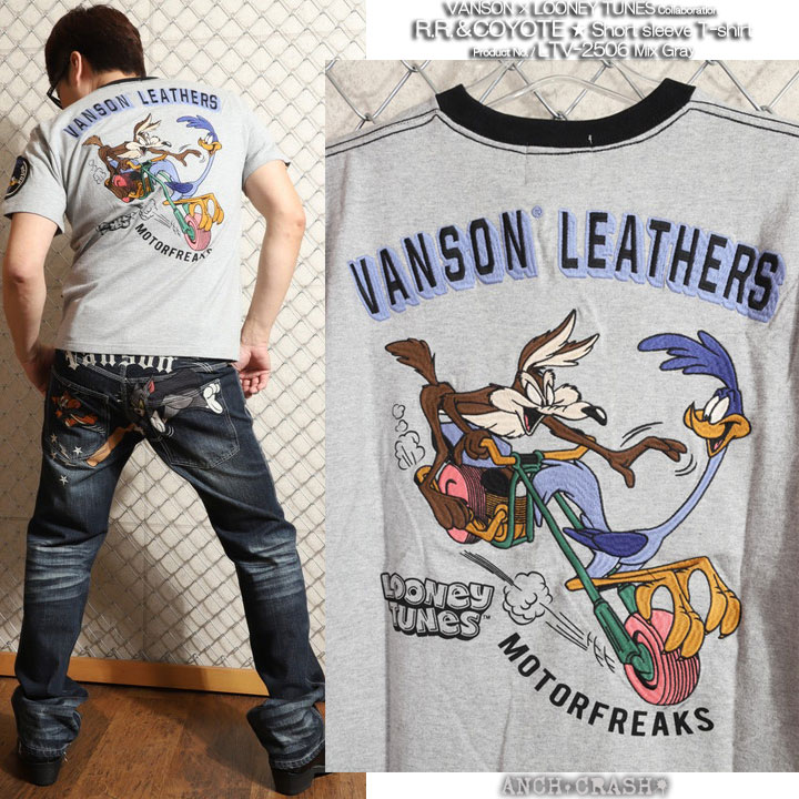 VANSON（バンソン） ルーニー・テューンズ コラボ 半袖Tシャツ LTV