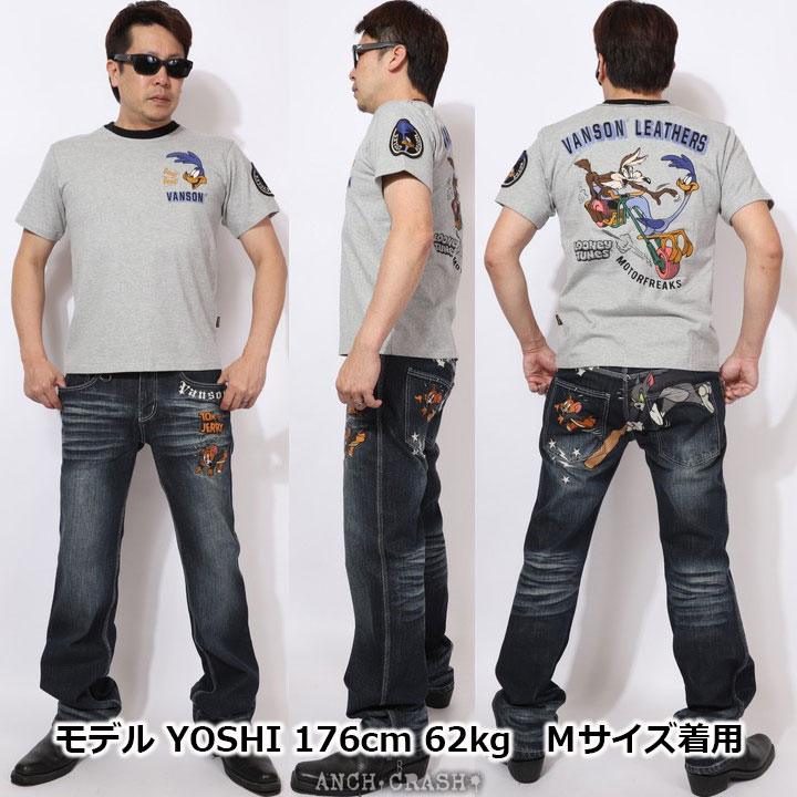 VANSON（バンソン） ルーニー・テューンズ コラボ 半袖Tシャツ LTV