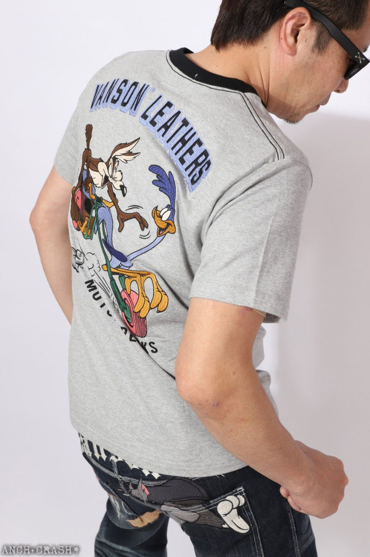 VANSON（バンソン） ルーニー・テューンズ コラボ 半袖Tシャツ LTV