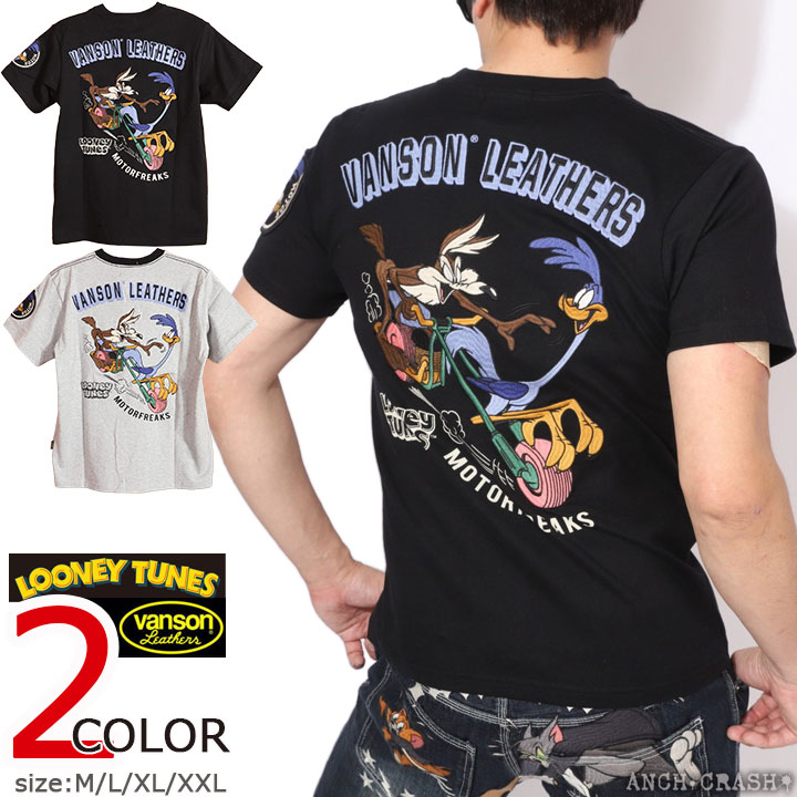 VANSON（バンソン） ルーニー・テューンズ コラボ 半袖Tシャツ LTV