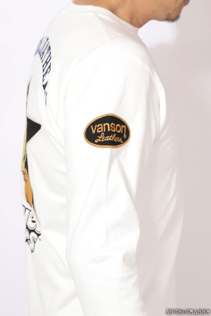 VANSON（バンソン） ルーニー・テューンズ コラボ ロンTEE LTV-2508 